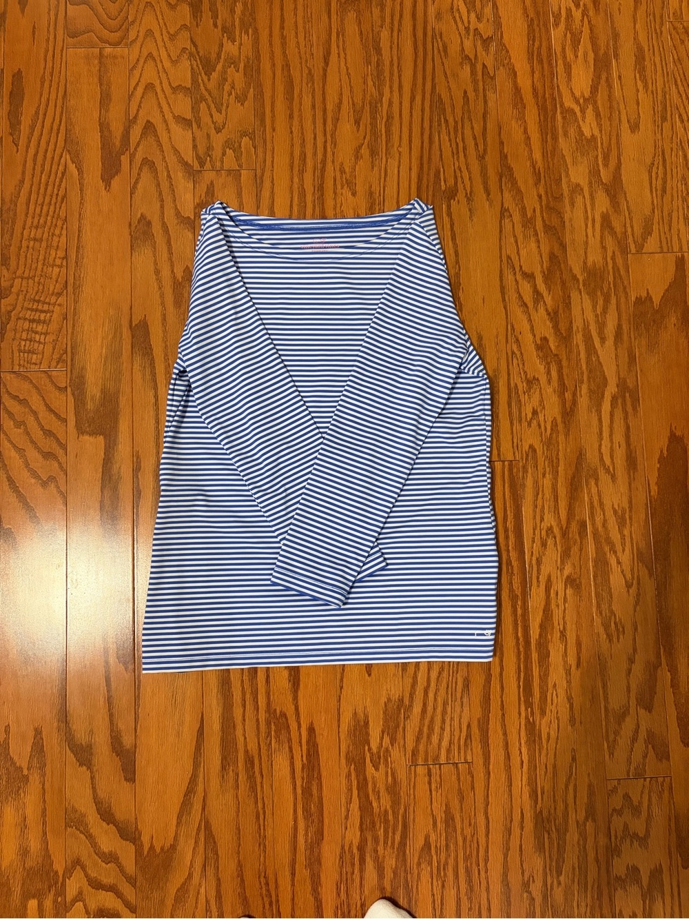 Vineyard Vines Blue & White Striped Top